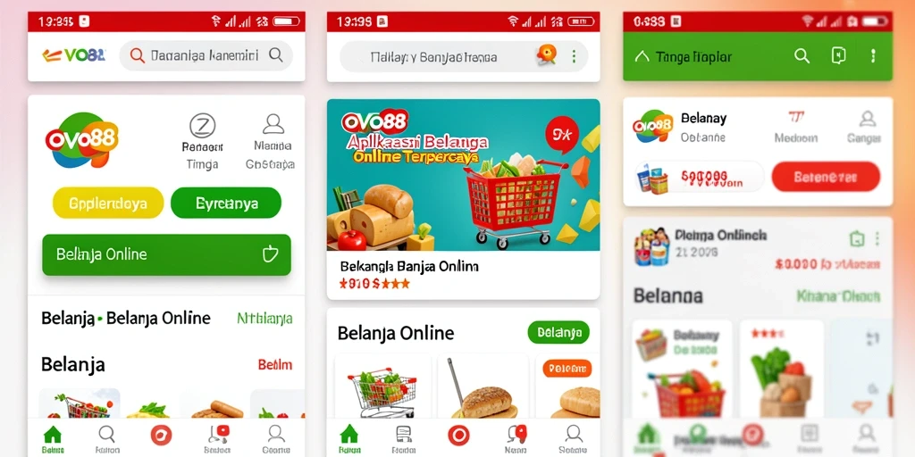 Tampilan antarmuka OVO88 yang modern dan mudah digunakan.
