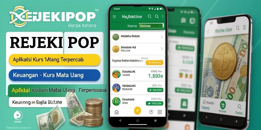 Tampilan antarmuka pengguna REJEKIPOP yang informatif dan menarik.