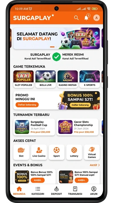 Kanal Resmi Unduh APK surgaplay untuk Pengguna Android